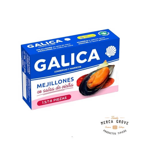 Mejillones en Salsa de Vieira Galica 13-18