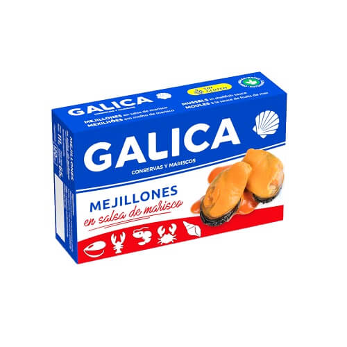 Mejillones Salsa Marisco GALICA
